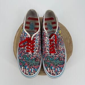 Vans x Where’s Waldo?￼ ( Land Of Waldos ) Authentic Shoes Men’s 12 Skater